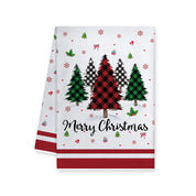 Joyful Home | Red Buffalo Plaid Christmas Kitchen Towel Unisex