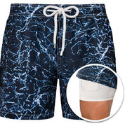 Cole Ferguson | Sports Print Swim Shorts For Men