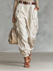 Niamh Sutherland | High Neck Cargo Two-Piece Set For Women