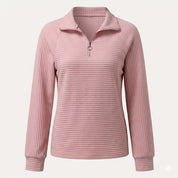 Lorenzo Bellini | Ribbed Knit Long Sleeve Top For Women