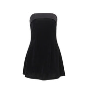 Jade Harrison | Velvet Strapless Mini Dress For Women