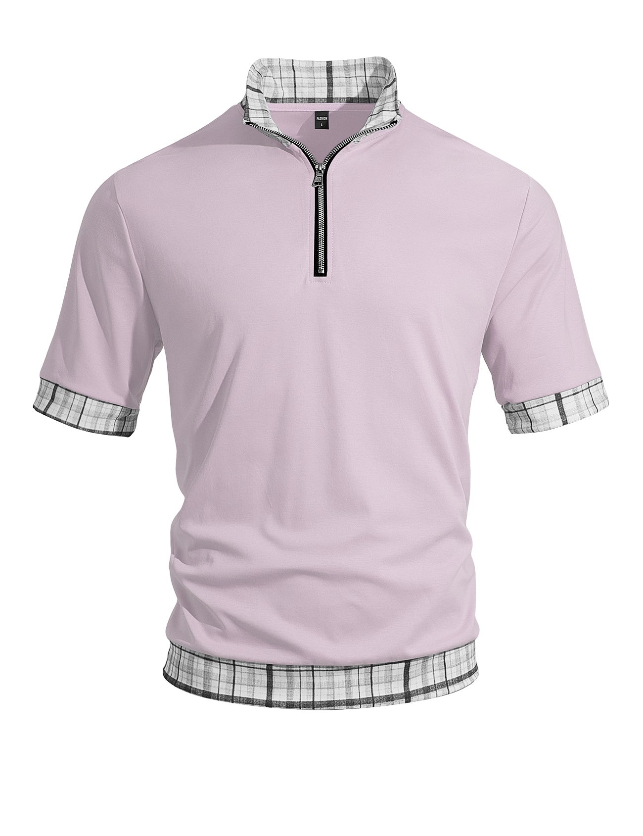Benjamin Foster | Half-Zip Polo Shirt For Men