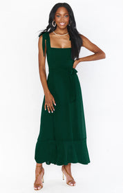 Phoebe Turner | Square Neck Midi Dress For Women