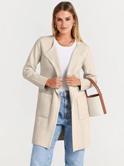 Camille Laurent | Elegant Longline Coat For Women