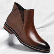 Henry Baxter | Retro High-Top Leather Boots For Men