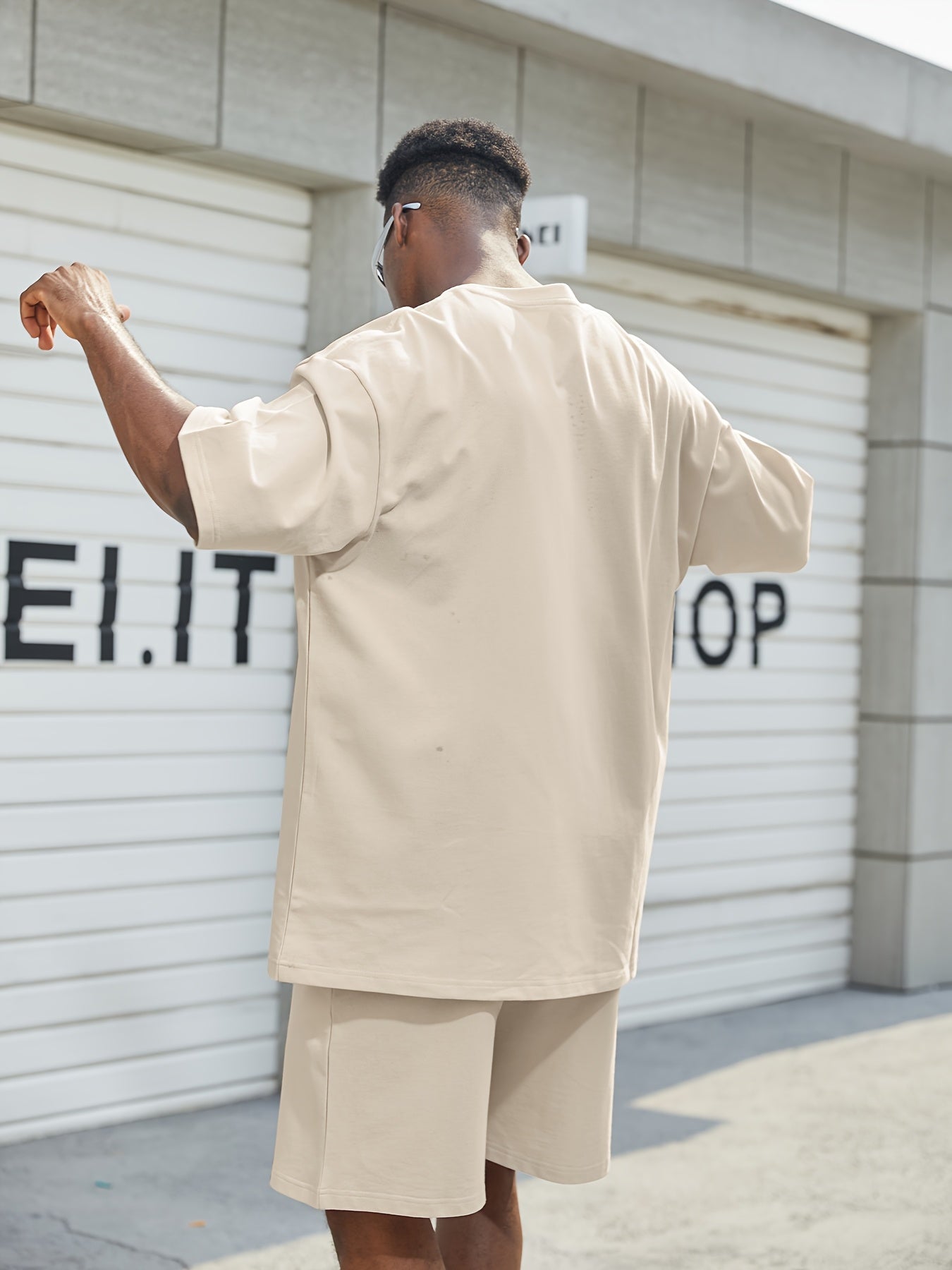 Lachlan Murray | Oversized Cotton Two-Piece Set For Men