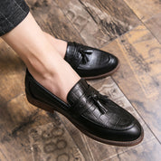 Ryan Mitchell | Tassel Loafer Leather Shoes For Men