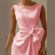 Cordelia Ashworth | Bow Detail Midi Sheath Dress For Women
