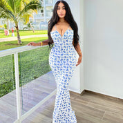 Lucinda Fairweather | Floral Summer Maxi Dress For Women