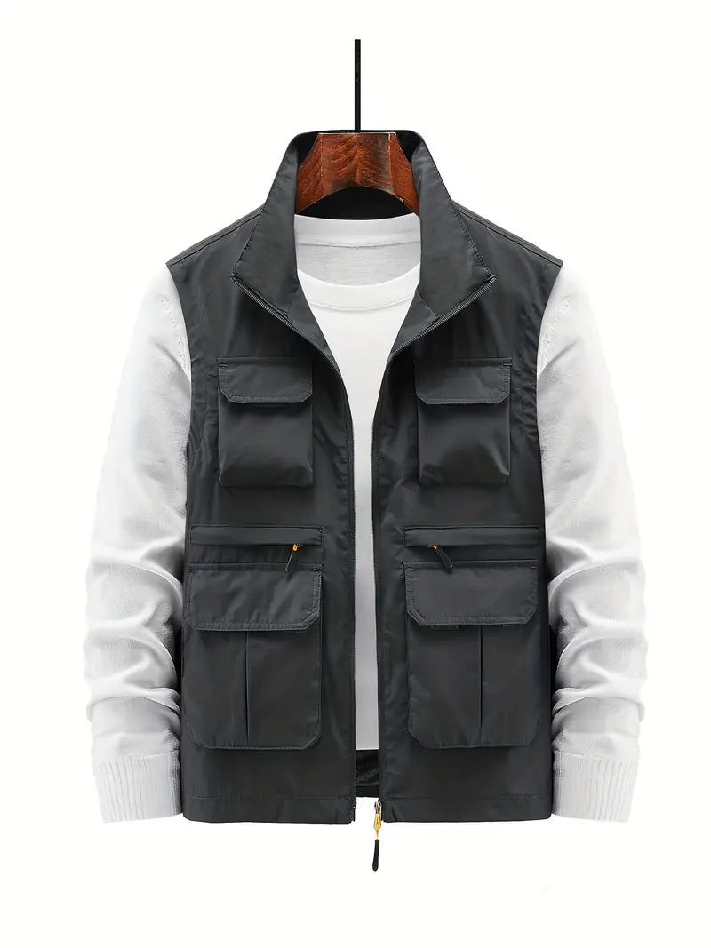 Marco Bellini | Utility Cargo Vest For Men