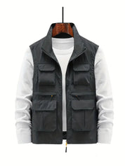 Marco Bellini | Utility Cargo Vest For Men