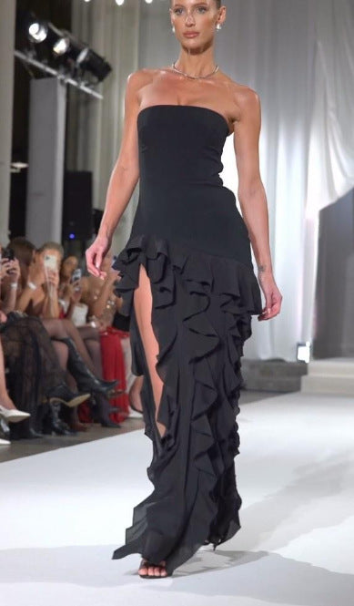 Ashleigh Murphy | Split Tube-Top Maxi Dress For Women