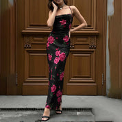 Matilda Kingston | Floral Races Dress With Slim Fit For Women