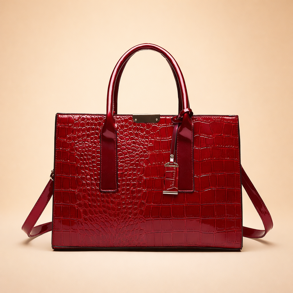 Élodie Marchand | Croc Élégance Structured Handbag