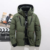 Alexander Romano | Luxury Hooded Down Jacket For Men