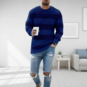 Lorenzo Vale | Textured Knit Sweater For Men
