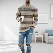Lorenzo Vale | Textured Knit Sweater For Men
