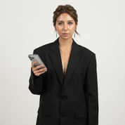 Elise Brennan | Oversized Black Blazer Jacket For Women