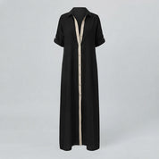 Elise Turner | Relaxed Lapel Maxi Dress For Women