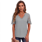 Eliza Williams | Lace V-Neck Blouse For Women