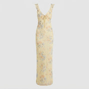 Eloise Fletcher | Vintage Floral Slip Midi Dress For Women