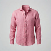 Ethan Bennett | Linen Button-Down Shirt For Men