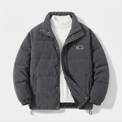 Ethan Gallagher | Men's Corduroy Puffer Jacket For Men