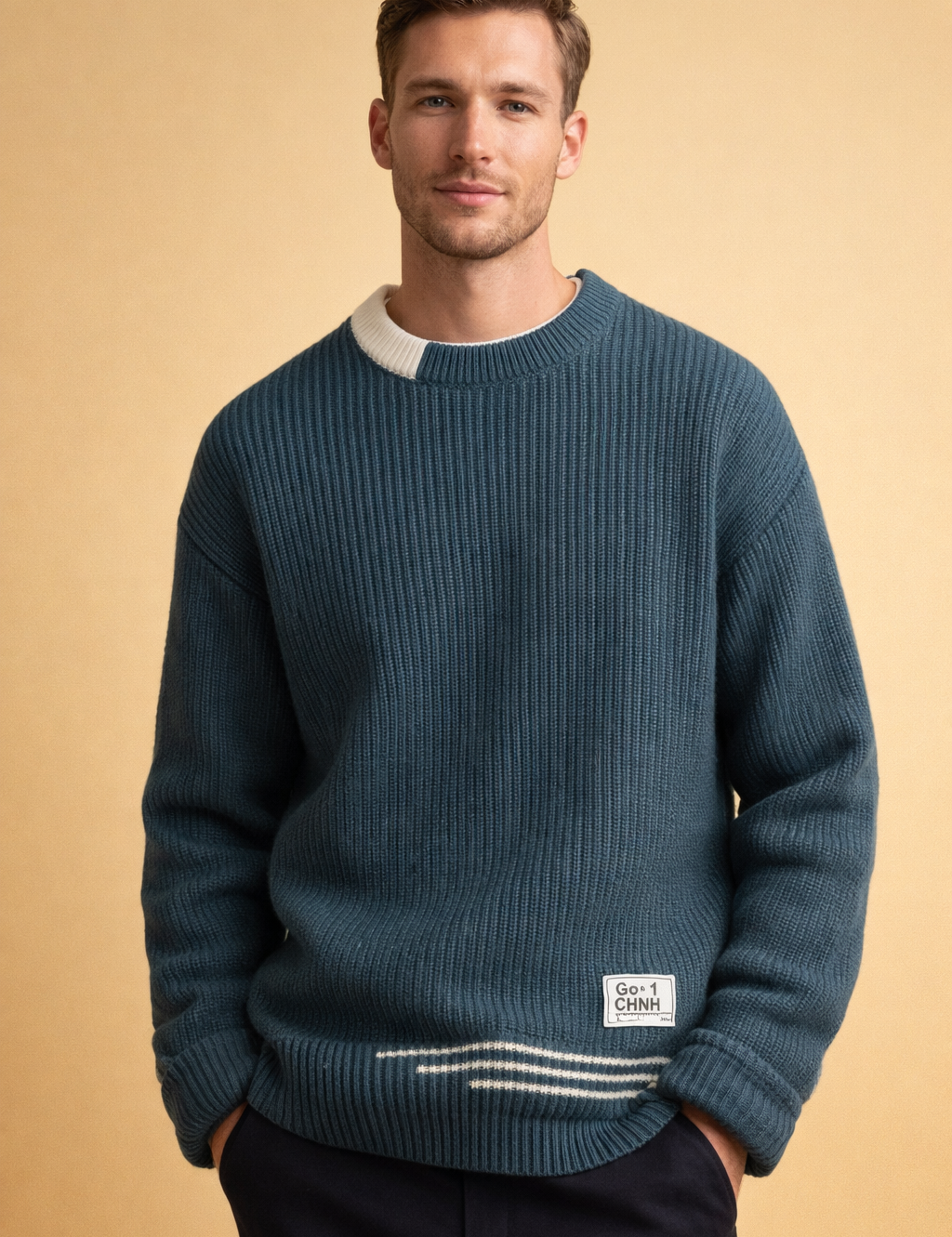 Noah Laurent | Luxury Outdoor Knit Sweater For Men