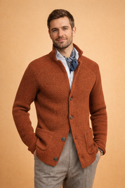 Matteo Ricci | Luxury Knit Cardigan For Men