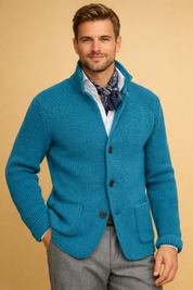 Matteo Ricci | Luxury Knit Cardigan For Men