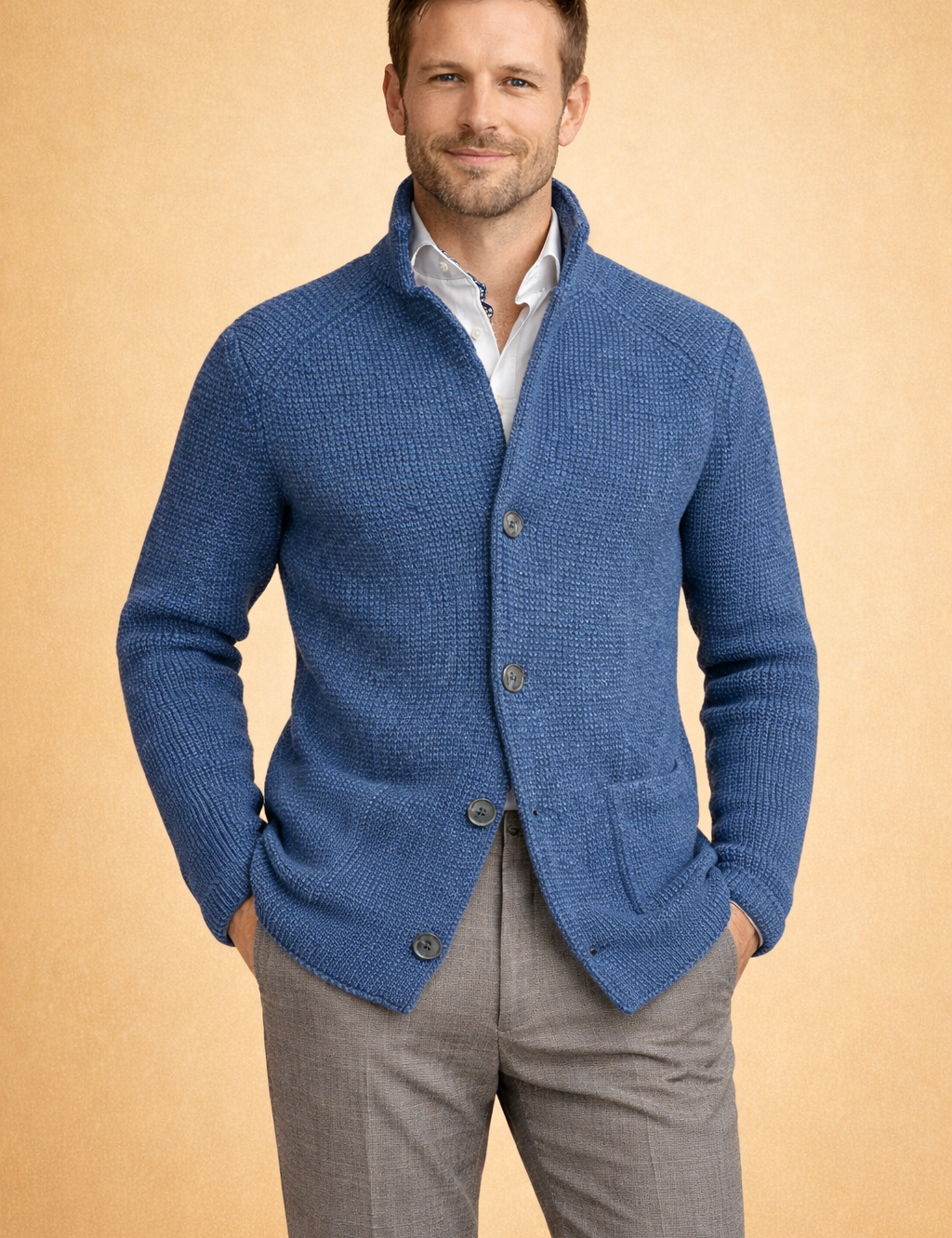 Matteo Ricci | Luxury Knit Cardigan For Men