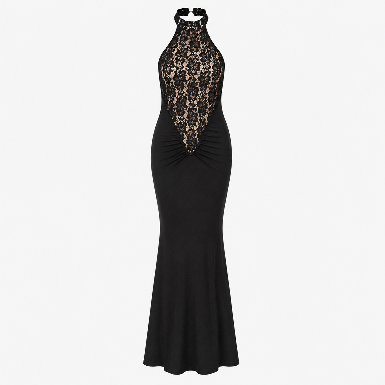 Evie Sharpe | Lace Halterneck Maxi Dress For Women