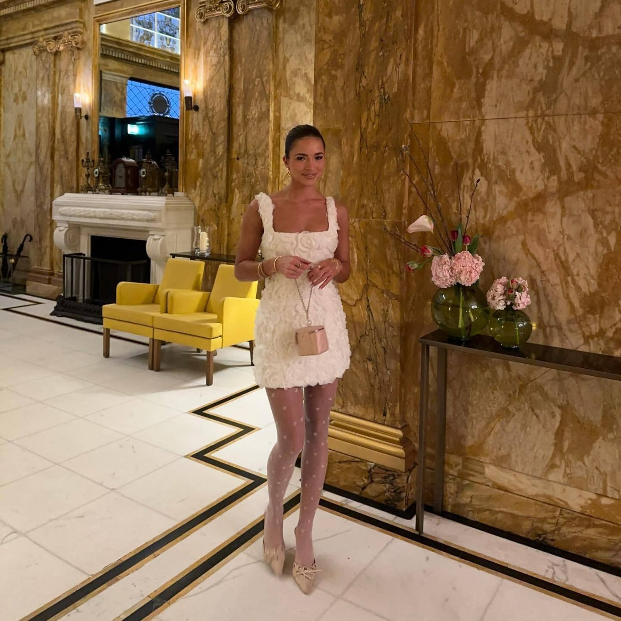 Georgia Mitchell | Floral Textured Cocktail Dress For Women