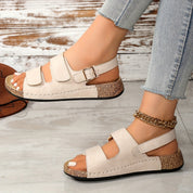 Olivia Sheldon | Adjustable Strap Comfort Sandals For Women