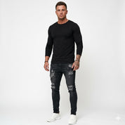 Luca Romano | Distressed Skinny Jeans For Men