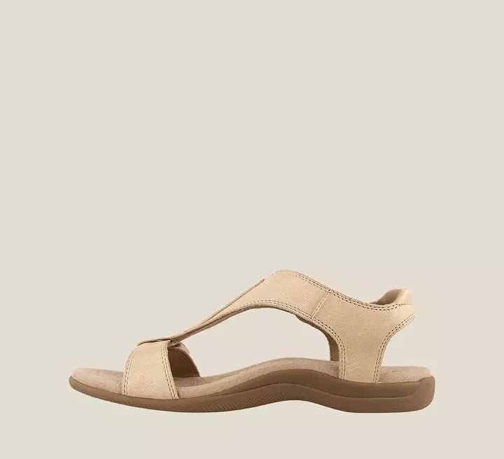 Charlotte Harris | Leather Orthopedic Arch Support Sandals For Women