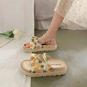 Alice Brown | Bow-Detail Platform Sandals For Women