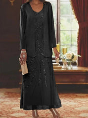 Bronte Hawker | Formal Dress With Matching Sequin Jacket
