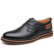 Fraser Kingston | Leather Lace-Up Oxford Shoes For Men