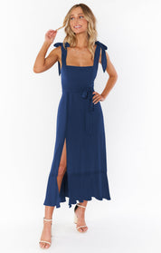Phoebe Turner | Square Neck Midi Dress For Women