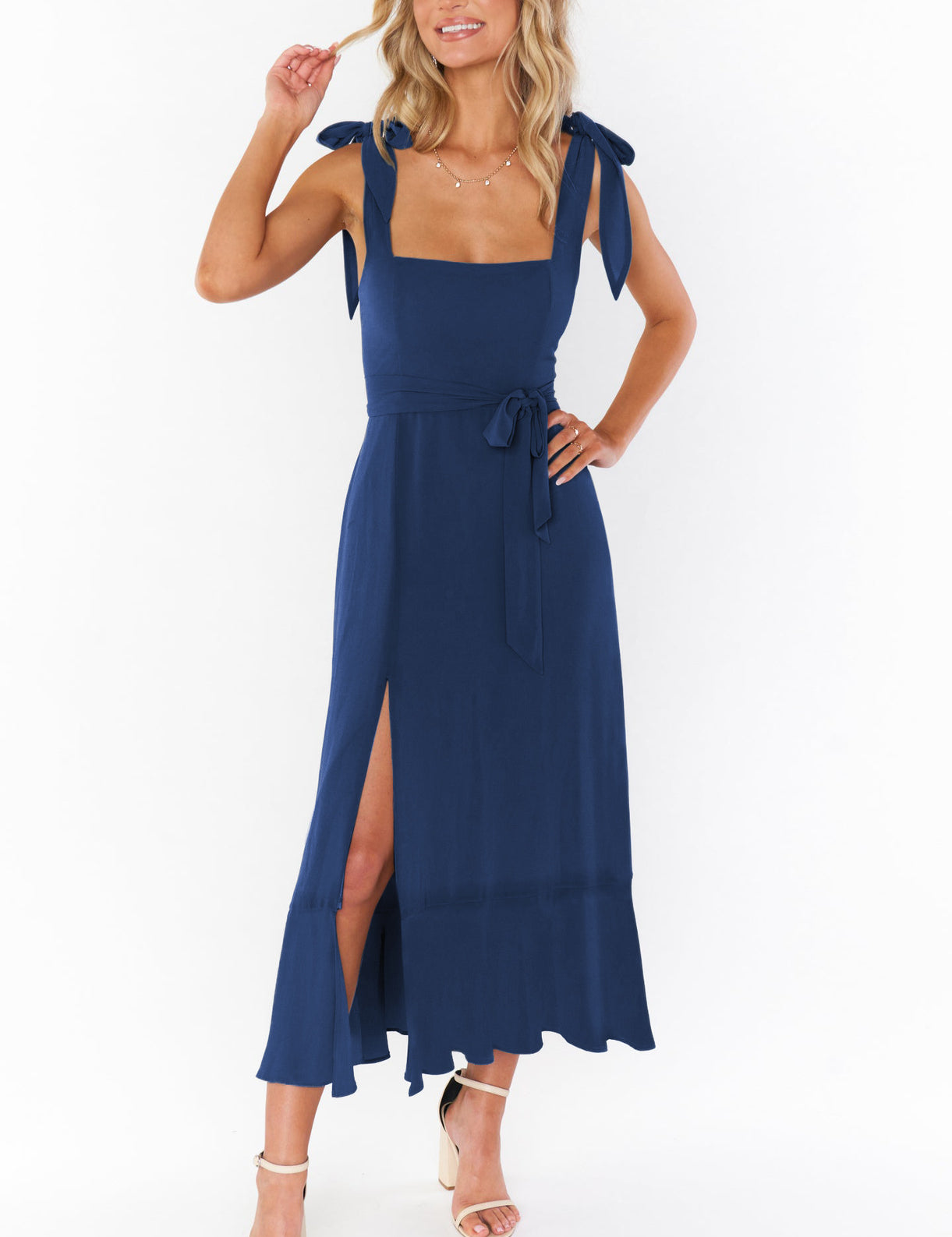 Ruby Thompson | Summer Dress With Tie Waist For Women
