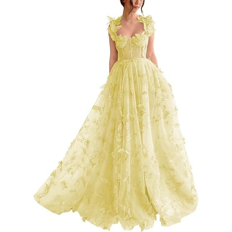 Elise Campbell | Floral Formal Maxi Dress For Women