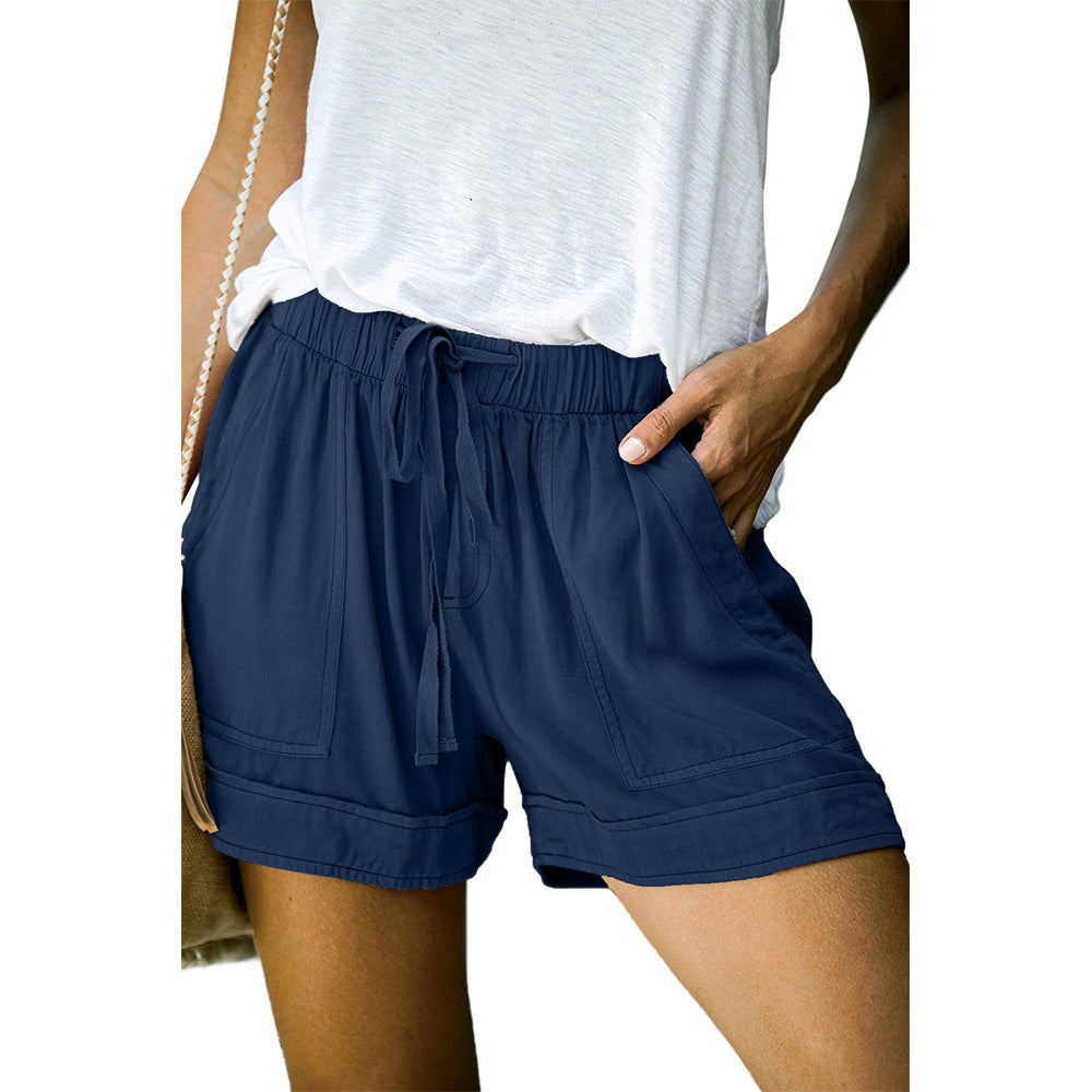 Tiziana Northley | Drawstring Relaxed Summer Shorts For Women