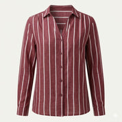 Matteo Ricci | Striped Casual Blouse For Women