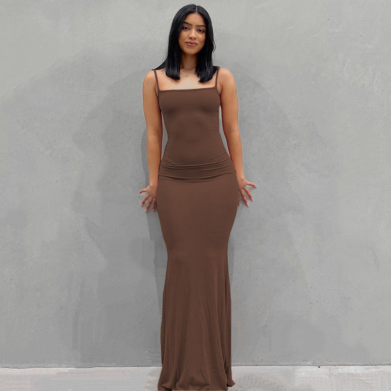 Sienna Clarke | Slim-Fit Cami Maxi Dress For Women
