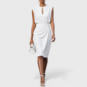 Élise Moreau | Elegant Sculpted Dress with Timeless Flow For Women