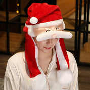 Snow Drift | Red Plush Santa Christmas Hat Unisex