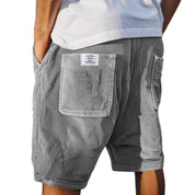 Callan Ridgeway | Corduroy Multi-Pocket Shorts For Men