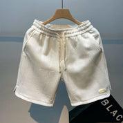 Emilio Abfield | Textured Drawstring Shorts For Men