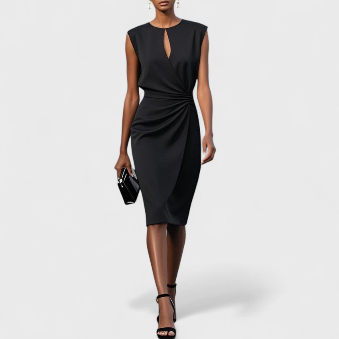 Élise Moreau | Elegant Sculpted Dress with Timeless Flow For Women